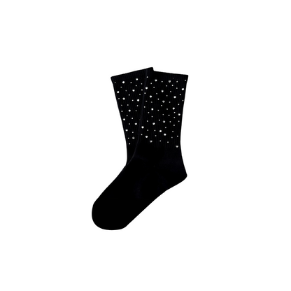 Xyero Rhinestone Socks