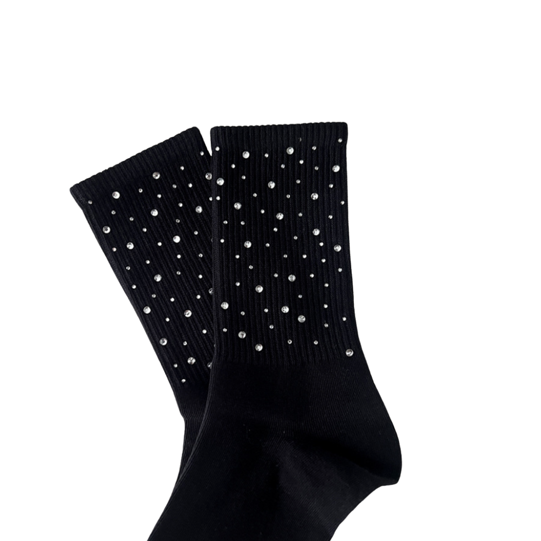 Xyero Rhinestone Socks