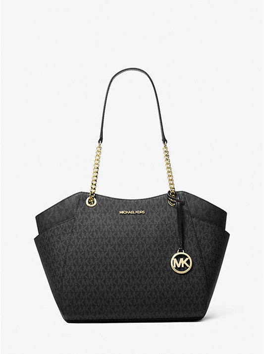 Michael Kors Jet Signature Logo Shoulder Bag for Women 19015