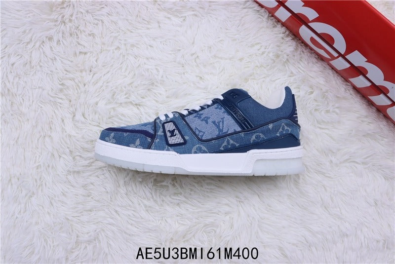 ⭐ LV Luxury Designer Shoes – Premium Style & Comfort