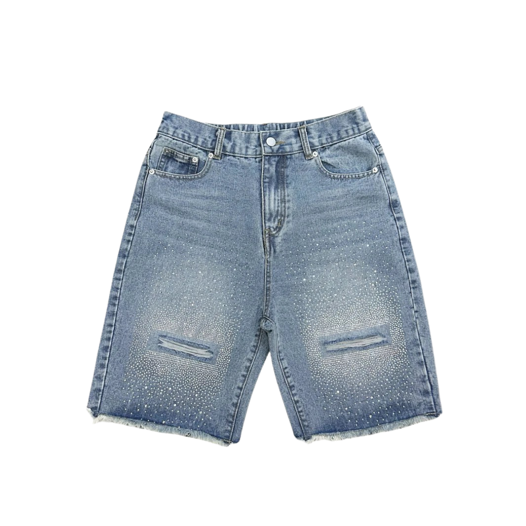 Xyero Rhinestone Jorts