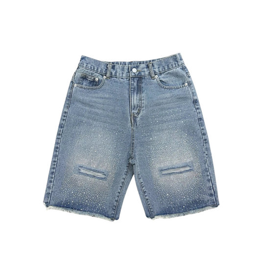 Xyero Rhinestone Jorts