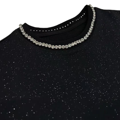 Xyero Iced Collar Crewneck