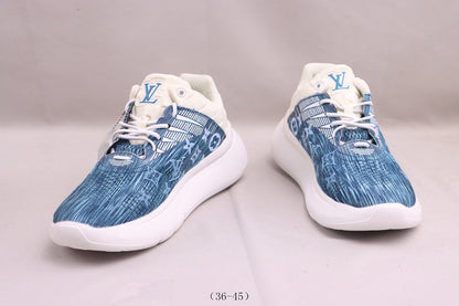 ⭐ LV Luxury Designer Shoes – Premium Style & Comfort