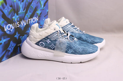 ⭐ LV Luxury Designer Shoes – Premium Style & Comfort