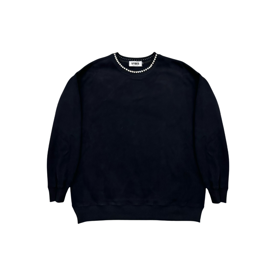 Xyero Iced Collar Crewneck