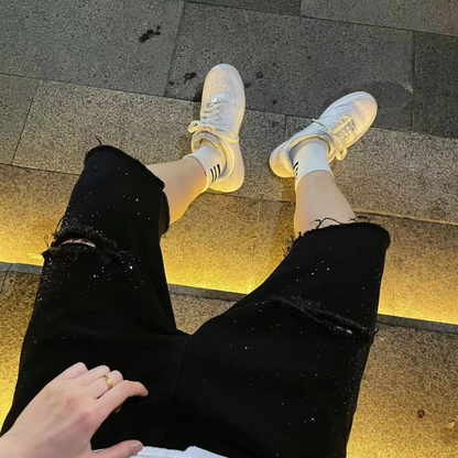 Xyero Rhinestone Jorts