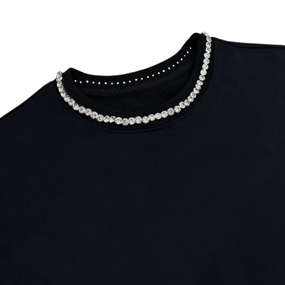 Xyero Iced Collar Crewneck