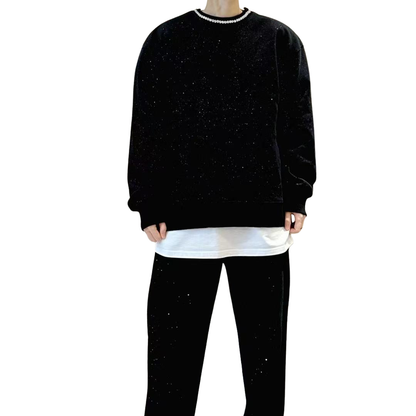 Xyero Iced Collar Crewneck