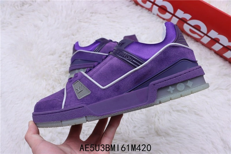 ⭐ LV Luxury Designer Shoes – Premium Style & Comfort