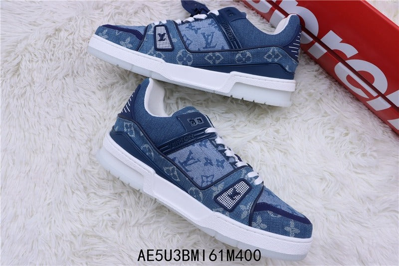 ⭐ LV Luxury Designer Shoes – Premium Style & Comfort
