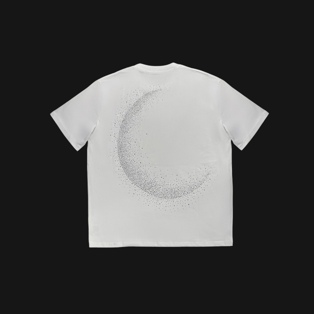 Xyero Rhinestone Moon Tee