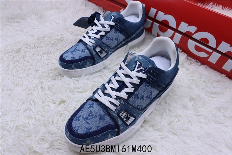 ⭐ LV Luxury Designer Shoes – Premium Style & Comfort