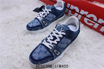 ⭐ LV Luxury Designer Shoes – Premium Style & Comfort