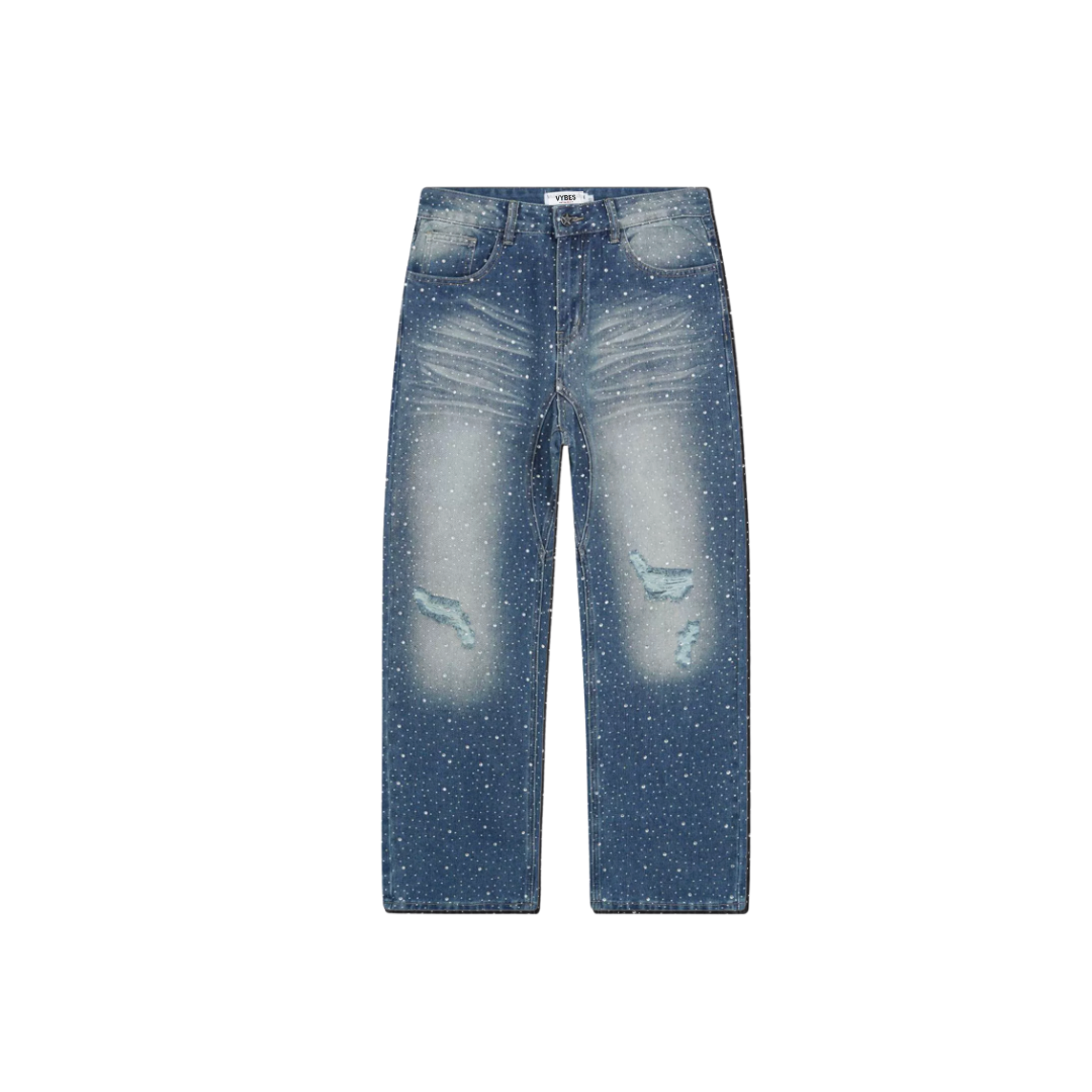 Xyero Stardust Rhinestone Jeans