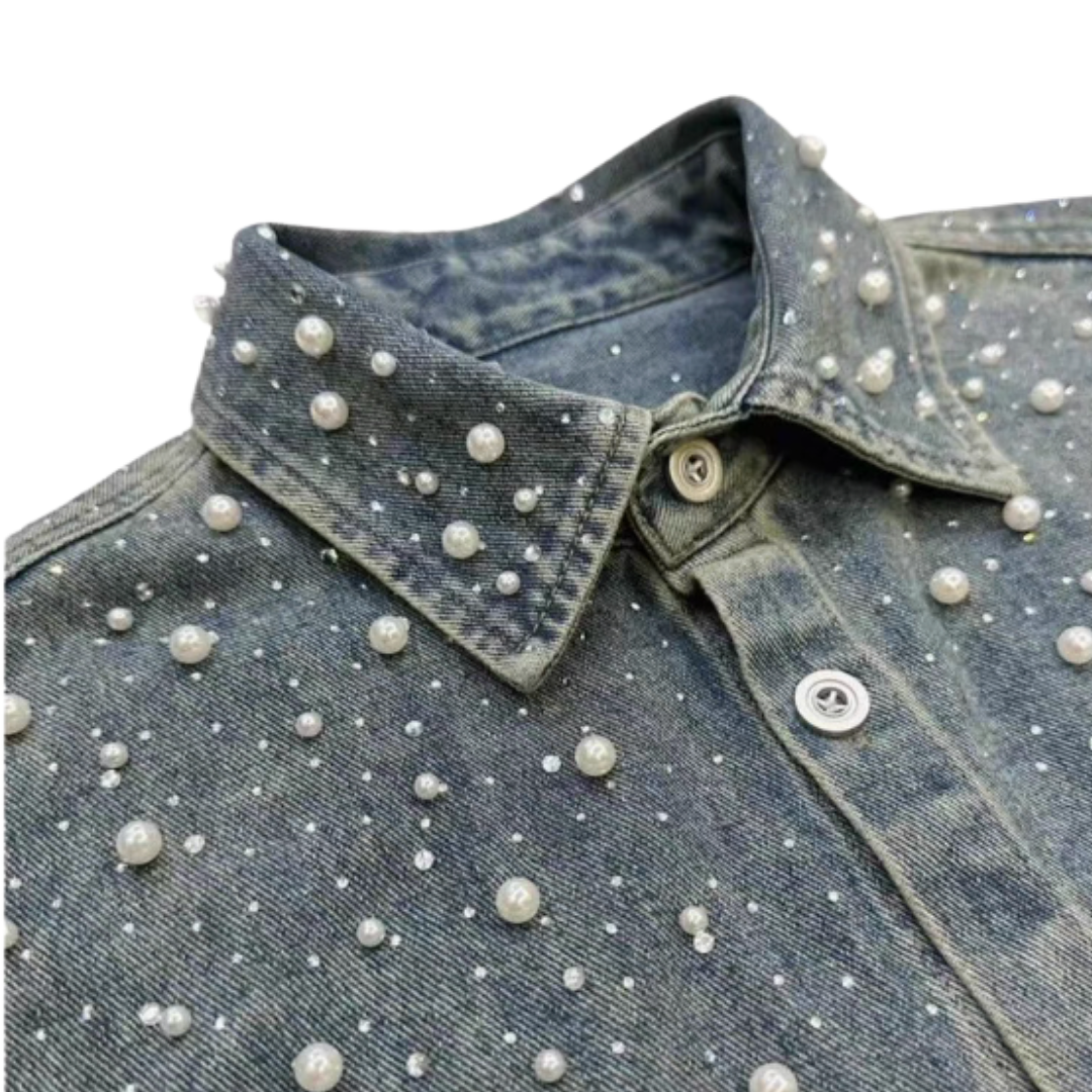 Xyero Button Up Pearl Shirt