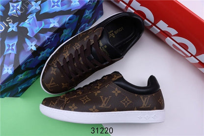 ⭐ LV Luxury Designer Shoes – Premium Style & Comfort