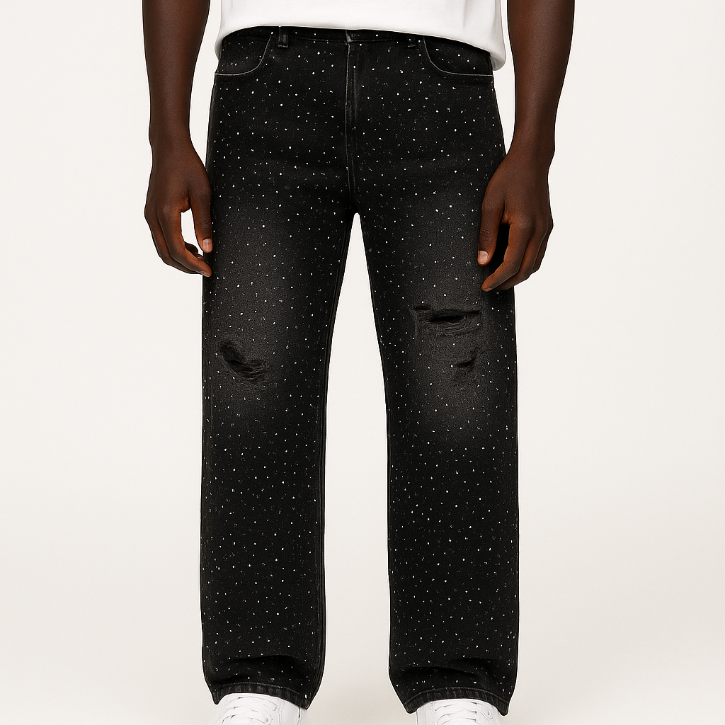 Xyero Stardust Rhinestone Jeans