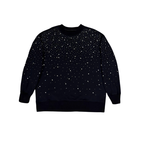 Xyero Rhinestone Galaxy Crewneck | Comfort & Style