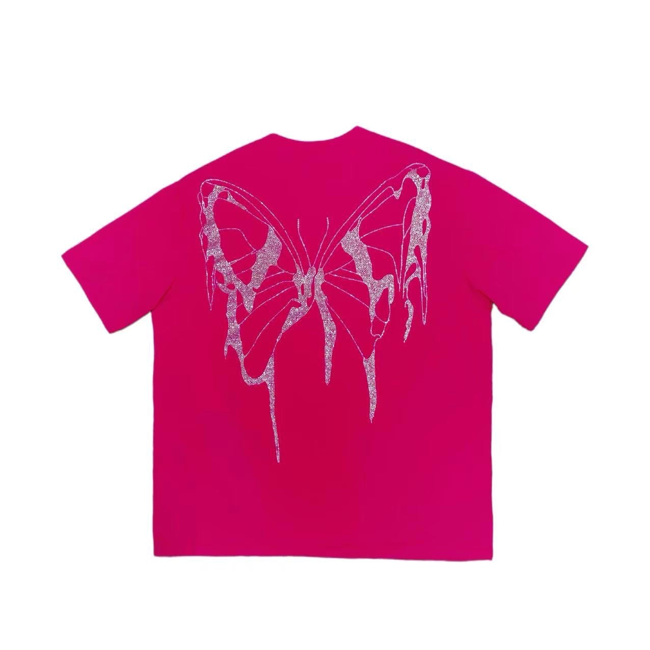 Xyero Rhinestone Butterfly Tee