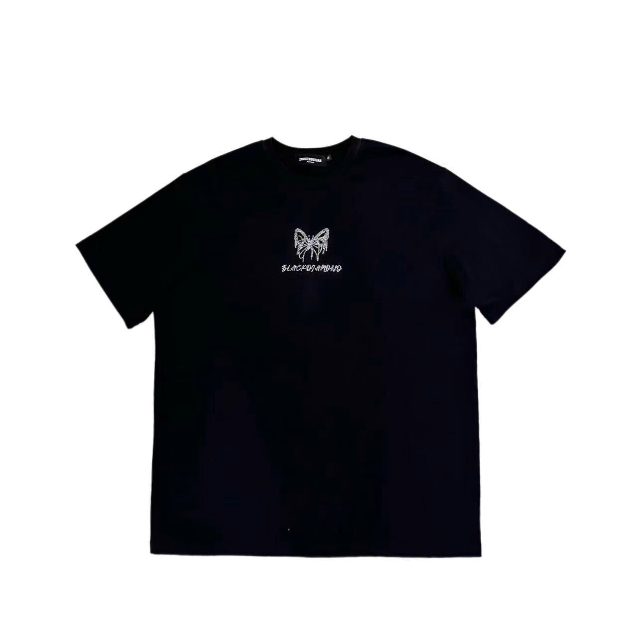 Xyero Rhinestone Butterfly Tee | Streetwear Style Fashion