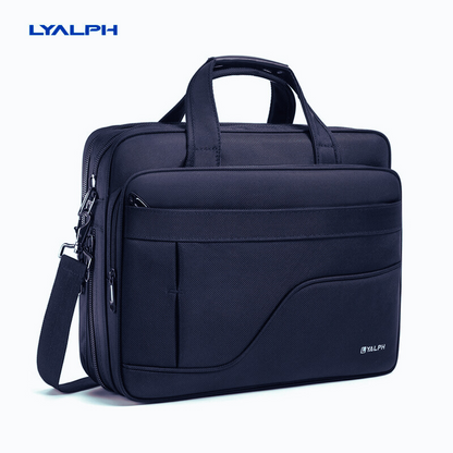 Men's briefcase oxford cloth waterproof laptop bag large capacity multi-layer business crossbody bag