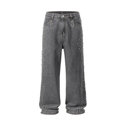 Xyero Gemstone Rhinestone  Pants | Bold & Comfortable Style