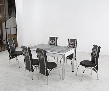 black dining