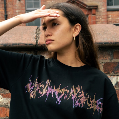 Xyero Rhinestone Drip Tee