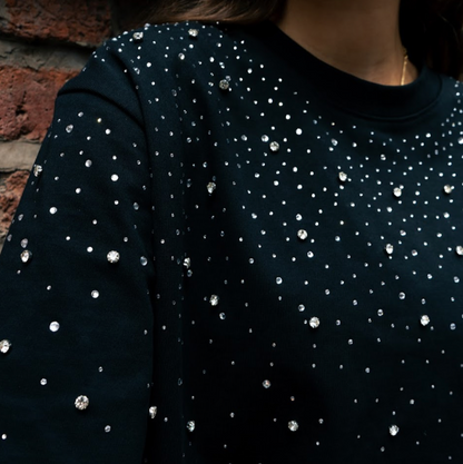 Xyero Luxe Rhinestone Tee