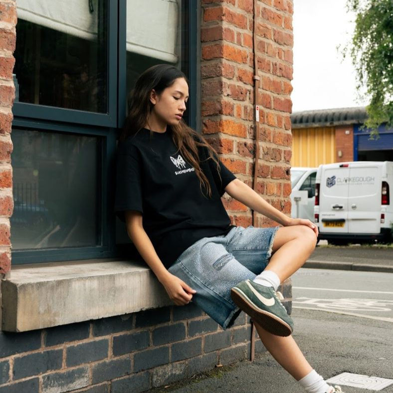 Xyero Rhinestone Butterfly Tee