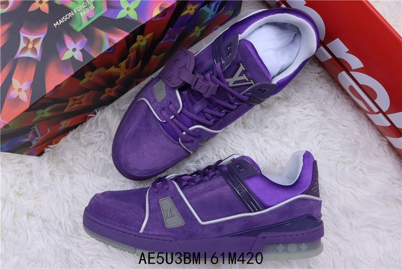 ⭐ LV Luxury Designer Shoes – Premium Style & Comfort