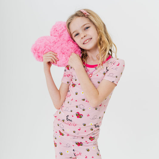 Bee Mine Short Sleeve Pajamas