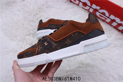 ⭐ LV Luxury Designer Shoes – Premium Style & Comfort