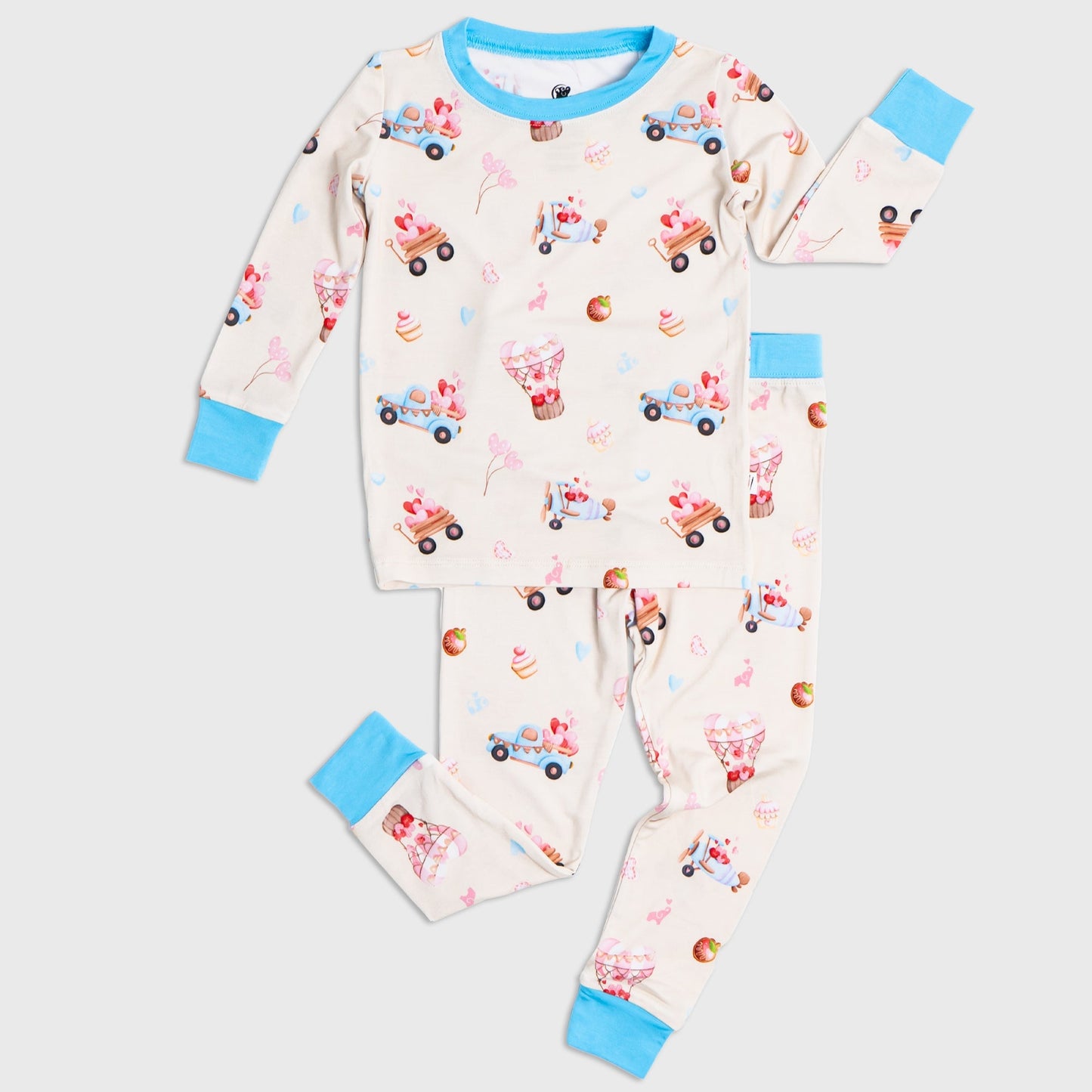 Delivering Love Long Sleeve Pajamas