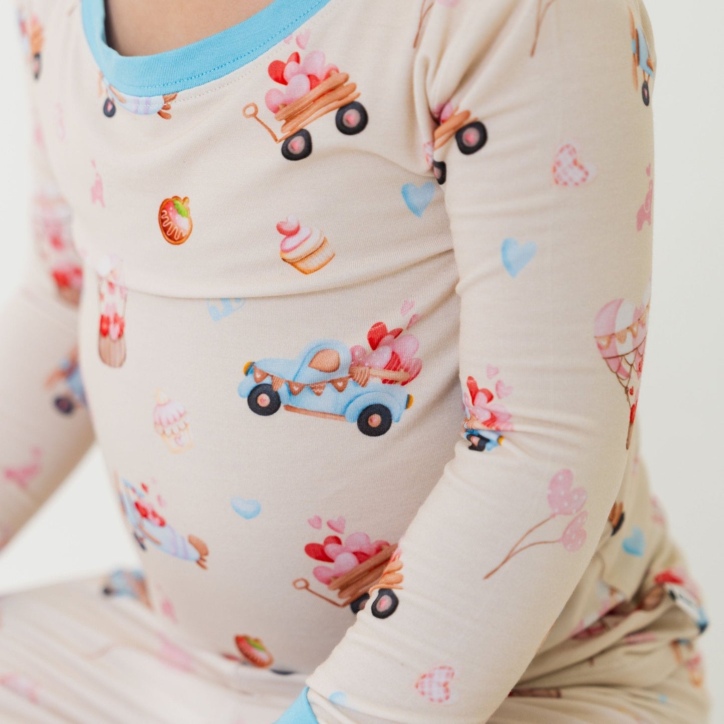 Delivering Love Long Sleeve Pajamas