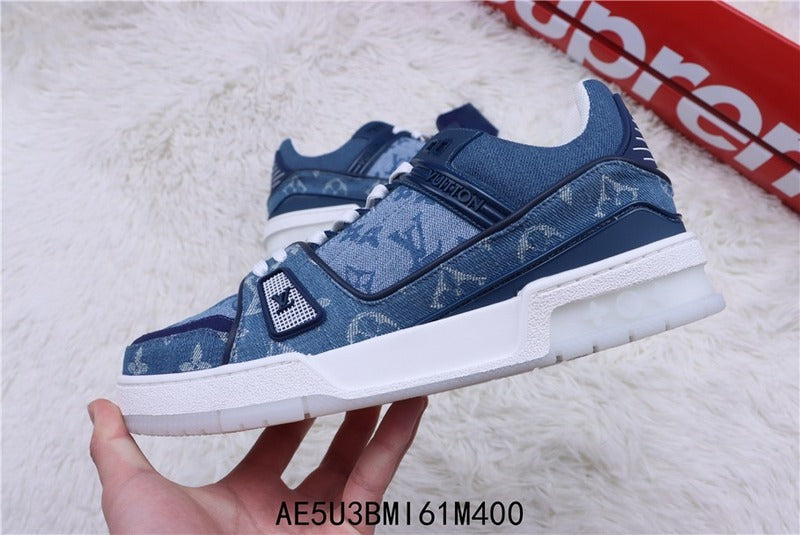 ⭐ LV Luxury Designer Shoes – Premium Style & Comfort