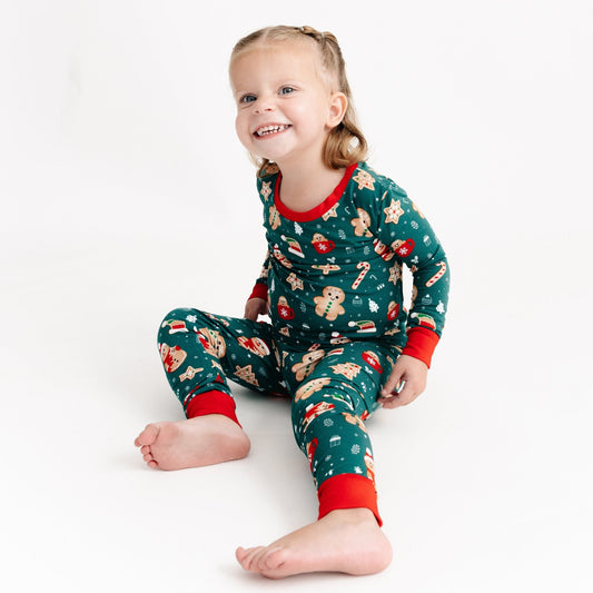 Gingerbread Lane Long Sleeve Pajamas