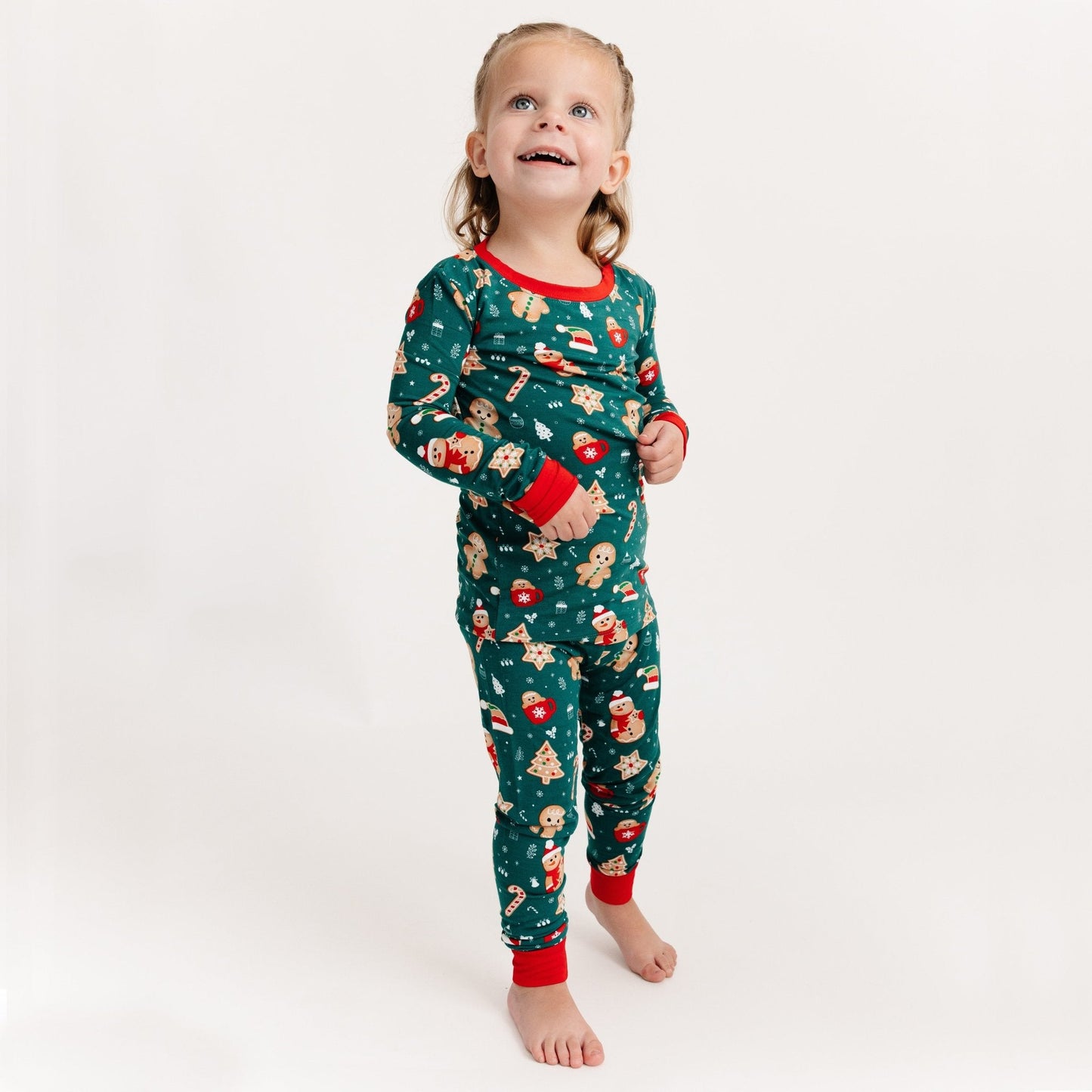 Gingerbread Lane Long Sleeve Pajamas