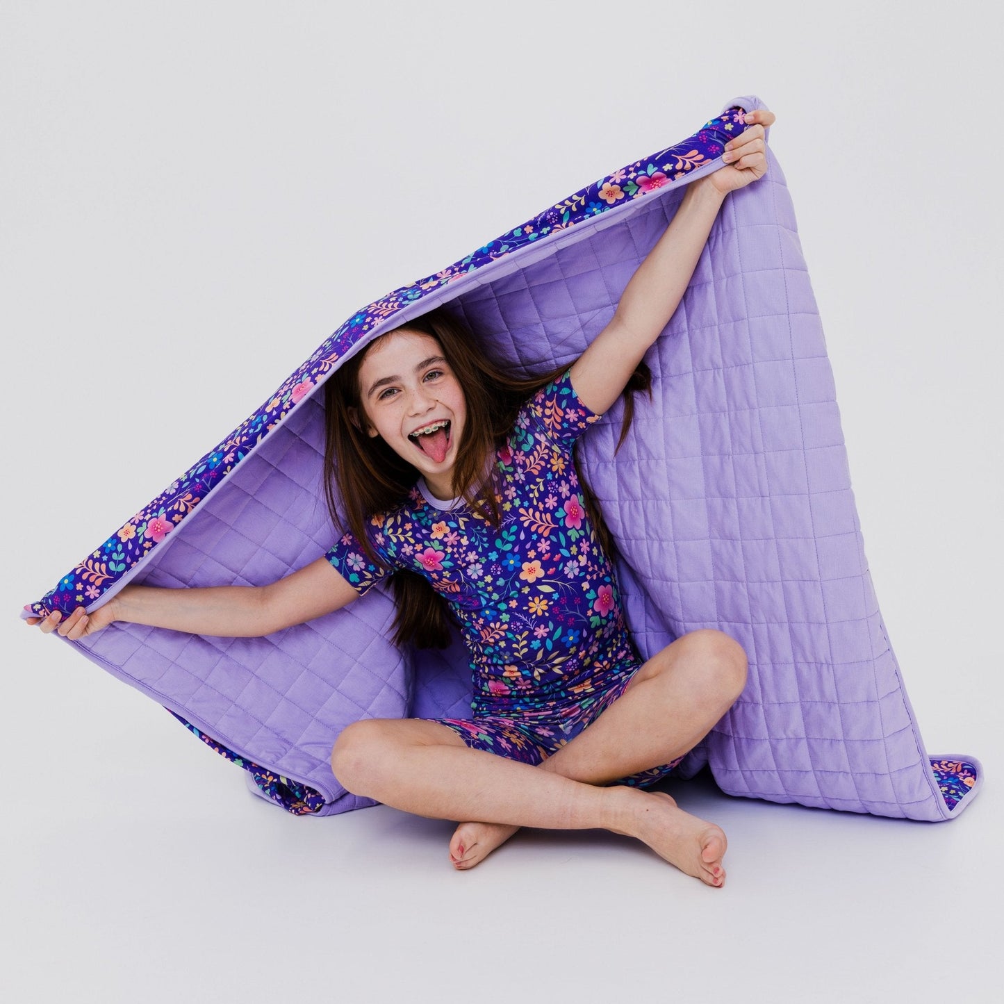 Orchid Gardens Kids Blanket