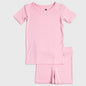Pink Blossom Short Sleeve Pajamas