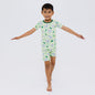 Playfully Strong Short Sleeve Pajamas