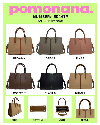 Pomonana Handbag for Women ƒ?? Luxury Fashion Handbag 80441