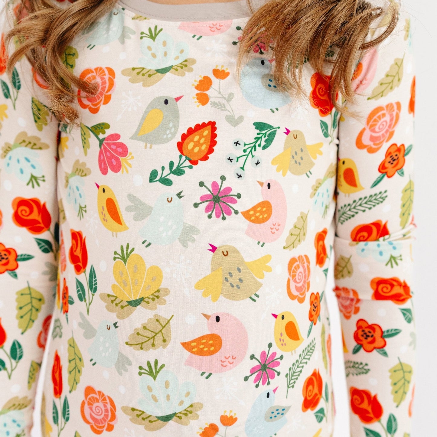 Songbird Meadows Long Sleeve Pajamas