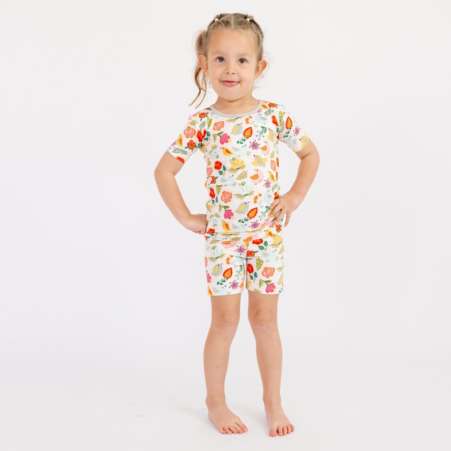 Songbird Meadows Short Sleeve Pajamas