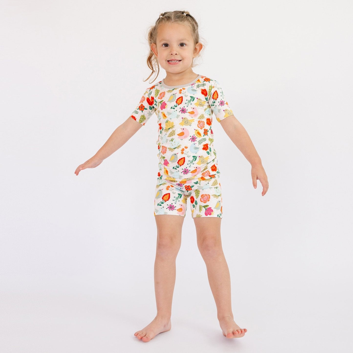 Songbird Meadows Short Sleeve Pajamas