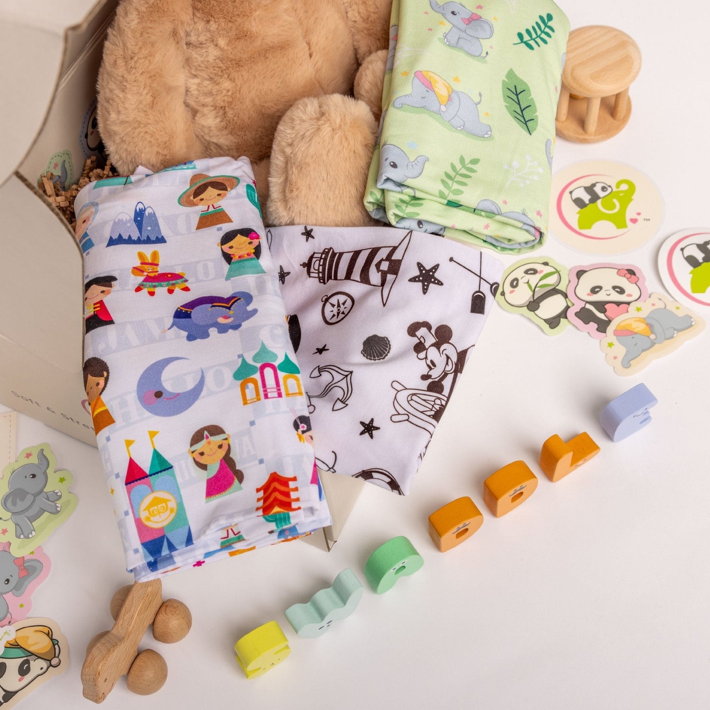 Swaddle Baby Shower Gift Box