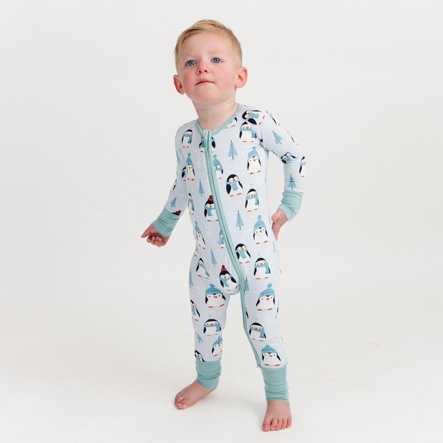 Winter Waddle Convertible Romper