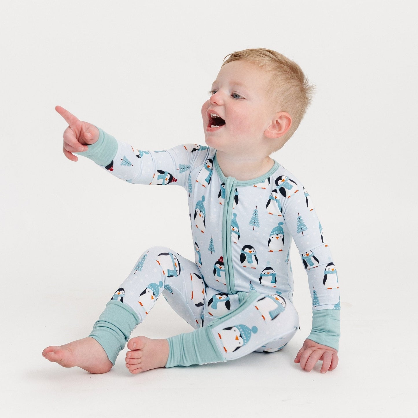 Winter Waddle Convertible Romper