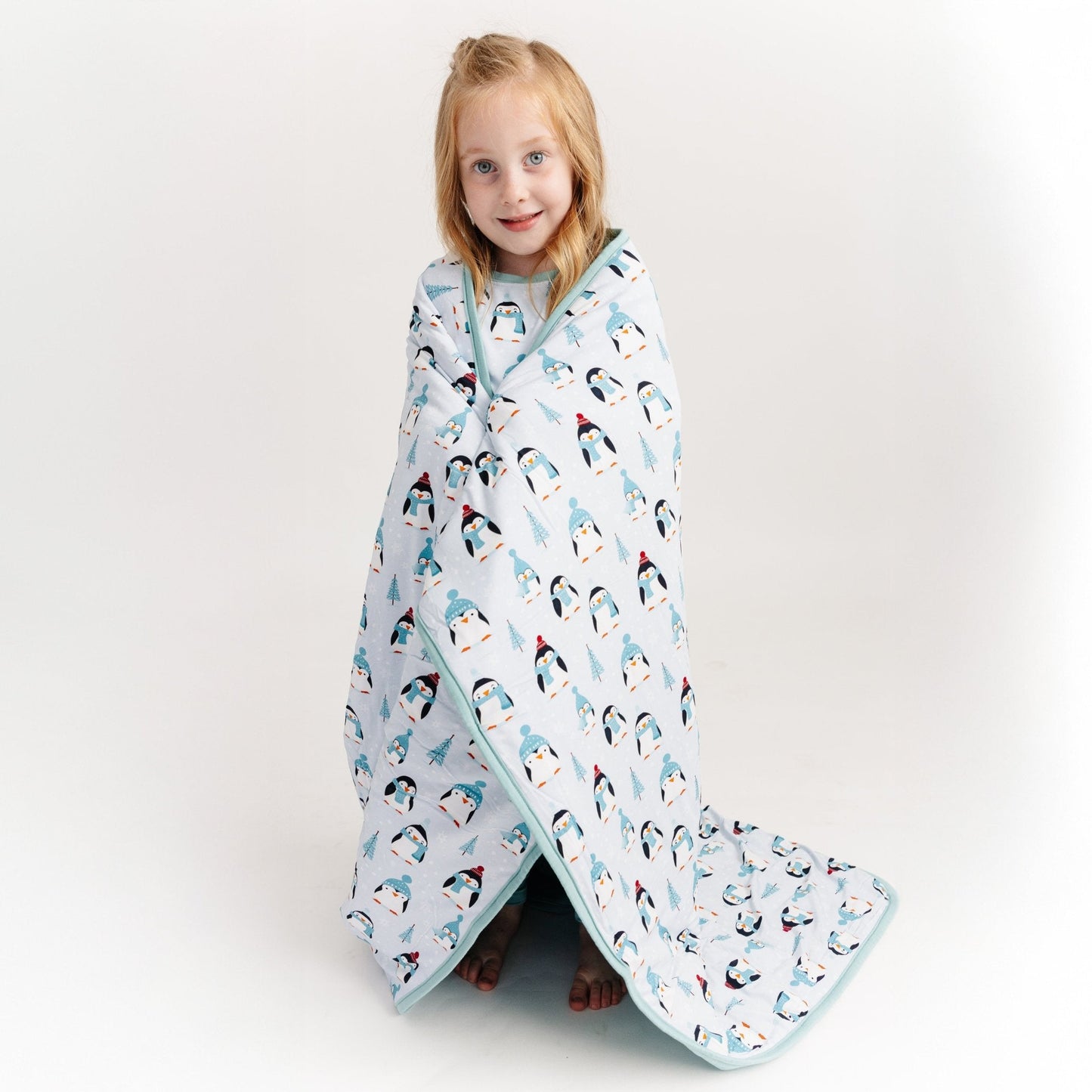 Winter Waddle Kids Blanket